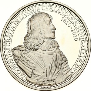 Latvia 1 Lats 2010 Duke Jacob