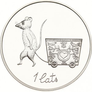 Latvia 1 Lats 2013 Sweet Little Baby