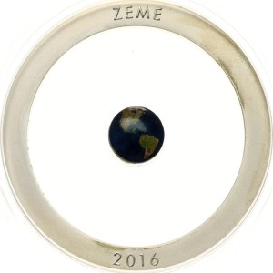 Latvia 5 Euro 2016 The Earth