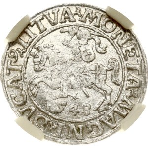 Lithuania Polgrosz 1548 Vilnius NGC MS 62