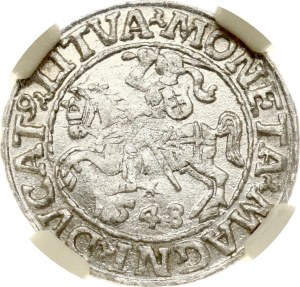 Lithuania Polgrosz 1548 Vilnius NGC MS 62