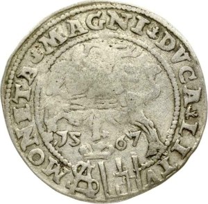 Lithuania Grosz 1567 Tykocin LITV (RR) Depicted in Catalogue