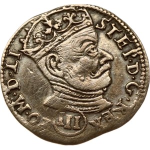 Lithuania Trojak 1580 Vilnius (R1)