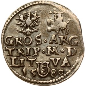 Lithuania Trojak 1580 Vilnius (R1)