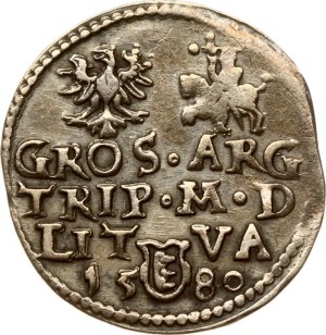 Lithuania Trojak 1580 Vilnius (R1)