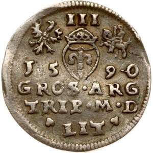 Lithuania Trojak 1590 Vilnius (R2)