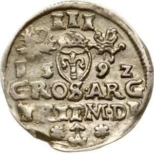 Lithuania Trojak 1592 Vilnius (R1)