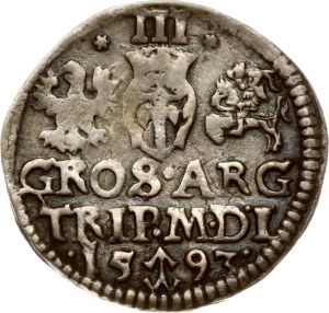 Lithuania Trojak 1593 Vilnius (R)