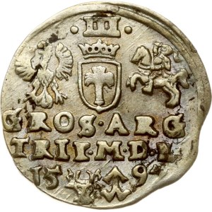 Lithuania Trojak 1597 Vilnius (R1)