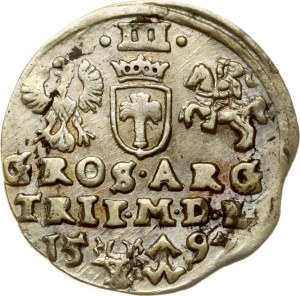 Lithuania Trojak 1597 Vilnius (R1)