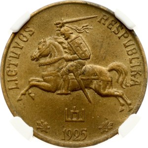 Lithuania 50 Centu 1925 NGC MS 63