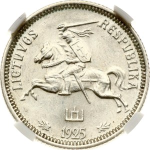 Lithuania 1 Litas 1925 NGC MS 63