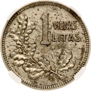 Lithuania 1 Litas 1925 NGC AU 53