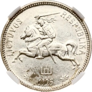 Lithuania 2 Litu 1925 NGC AU 55