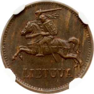 Lithuania 2 Centai 1936 NGC MS 62 BN