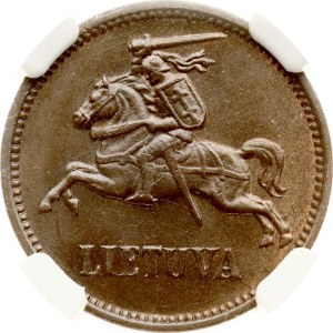 Lithuania 5 Centai 1936 NGC MS 64 BN