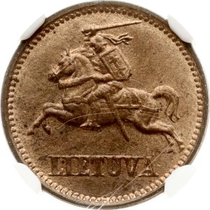 Lithuania 1 Centas 1936 NGC MS 65 RB
