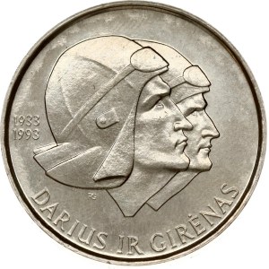 Lithuania 10 Litu ND (1993) Darius and Girenas