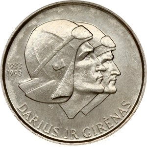 Lithuania 10 Litu ND (1993) Darius and Girenas