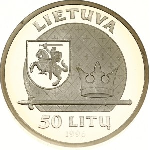 Lithuania 50 Litu 1996 Mindaugas