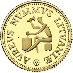Lithuania 10 Litu 1999 History of Gold