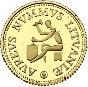 Lithuania 10 Litu 1999 History of Gold