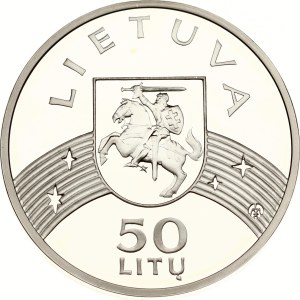Lithuania 50 Litu 2000 New Millennium