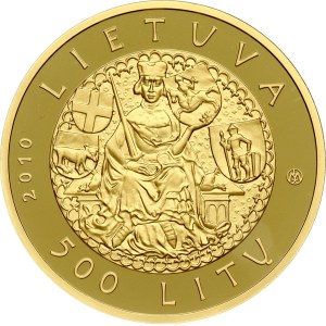 Lithuania 500 Litu 2010 600th Anniversary of the Battle of Grunwald