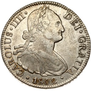 Mexico 8 Reales 1802 FT