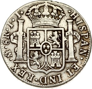 Mexico 8 Reales 1821 JJ