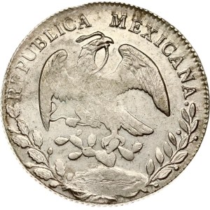 Mexico 8 Reales 1854 Mo GC