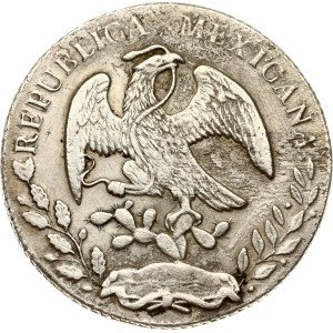 Mexico 8 Reales 1863 Mo TH