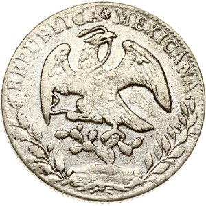 Mexico 8 Reales 1868 Go YF