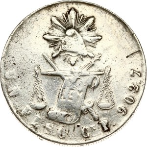 Mexico Peso 1872 Cn P Balanza