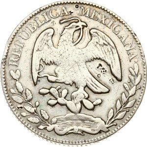 Mexico 8 Reales 1880 Zs JS