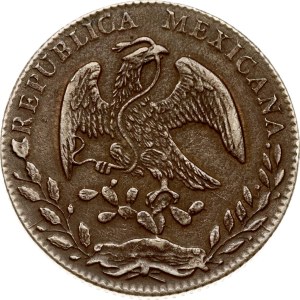 Mexico 8 Reales 1880 Go SB