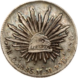 Messico 8 Reales 1886 Ca MM