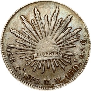 Mexique 8 Reales 1895 Ca MM