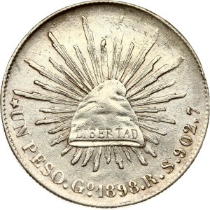 Mexico Peso 1898 Go RS