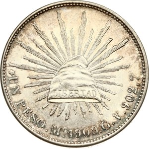 Mexico Peso 1909 Mo GV