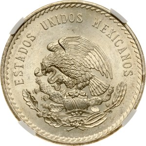 Mexico 5 Pesos 1948 Mo NGC MS 62
