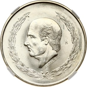 Mexico 5 Pesos 1952 Mo NGC MS 64