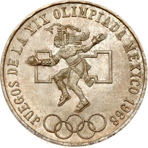 Messico 25 Pesos 1968 Mo Giochi Olimpici