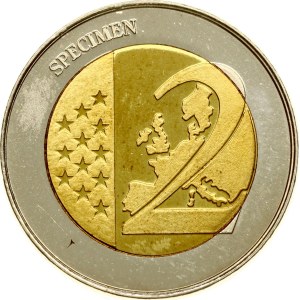 Monaco 2 Euro 2011 Specimen - Royal Wedding