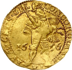 Netherlands Gelderland 2 Ducat 1656