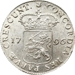 Netherlands Batavian Republic Utrecht Silver Ducat 1796
