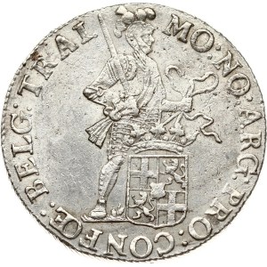 Netherlands Batavian Republic Utrecht Silver Ducat 1802
