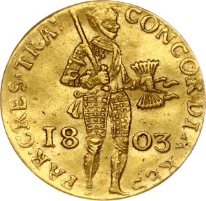 Netherlands Batavian Republic Ducat 1803 Utrecht