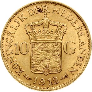 Netherlands 10 Gulden 1912
