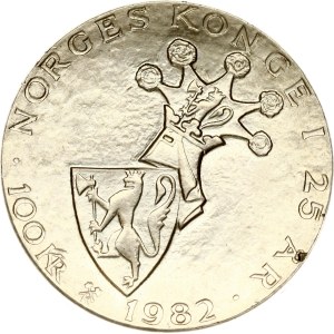 Norway 100 Kroner 1982 K Reign